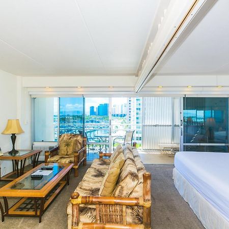 Ferienwohnung Ilikai Tower 735 Yacht Harbor View 1BR Honolulu Exterior foto