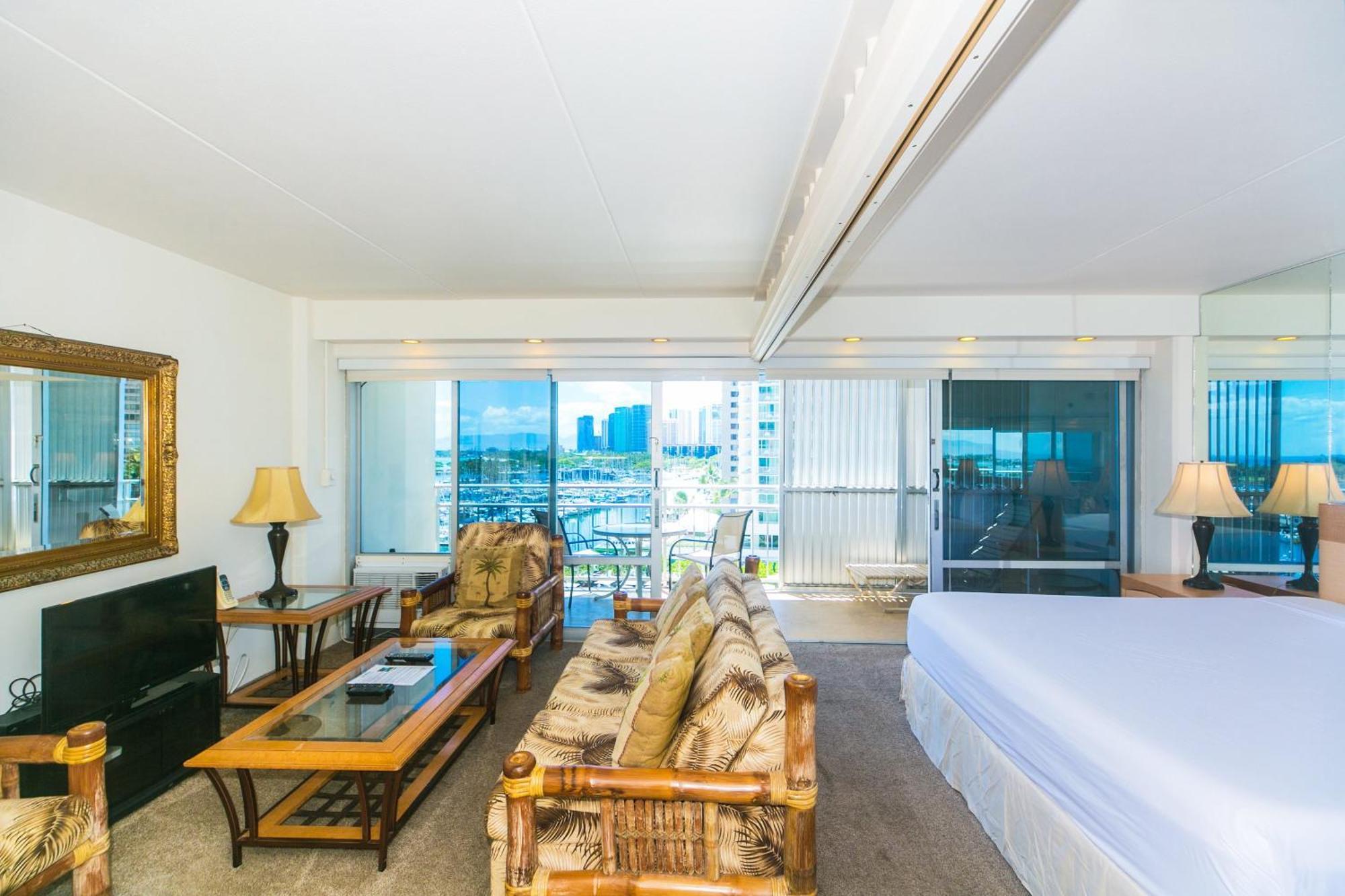 Ferienwohnung Ilikai Tower 735 Yacht Harbor View 1BR Honolulu Exterior foto
